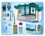 Playmobil bank met kluis en boevenauto, Kinderen en Baby's, Speelgoed | Playmobil, Complete set, Zo goed als nieuw, Ophalen