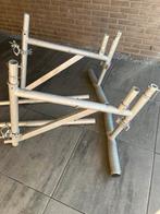 Uitwijkconsoles z.g.a.n. in lengte verstelbaar, Doe-het-zelf en Verbouw, Steigers, Ophalen, Zo goed als nieuw, Rolsteiger of Kamersteiger