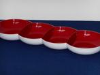 Tupperware Allegra Tapasschaal Rood, Huis en Inrichting, Keuken | Tupperware, Ophalen of Verzenden, Nieuw, Rood