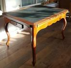 Antiek elegante Engelse schrijf tafel uitschuifbaar, 2 laden, Ophalen, Overige materialen, Engels antiek landelijk kunstenaarsstijl