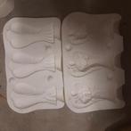 Gietmal gietklei 3 staande muziek engelen, Hobby en Vrije tijd, Pottenbakken, Ophalen, Gebruikt