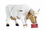 Nieuw Cow Parade koe The Page medium gratis verzending., Antiek en Kunst, Ophalen of Verzenden