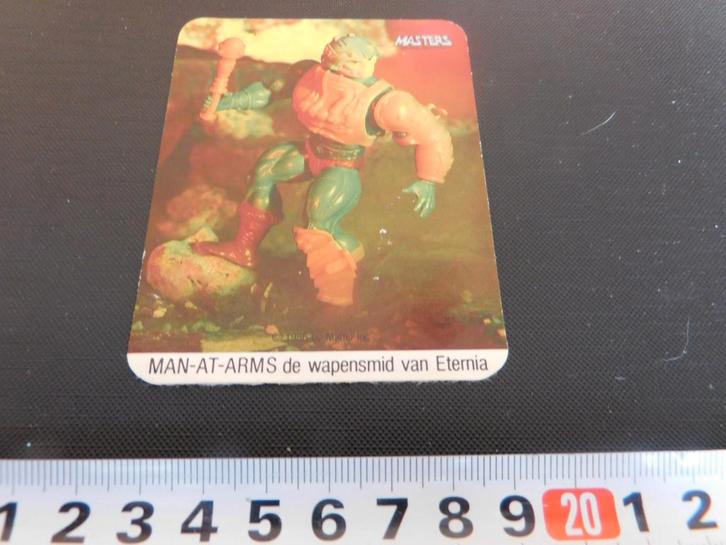 sticker CHOCOMEL Nutricia MAN-AT-ARMS  MASTERS, Hobby en Vrije tijd, Stickers en Plaatjes, Zo goed als nieuw, Sticker, Ophalen