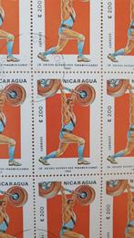 Postzegel vellen uit Cuba en Niguragua, Ophalen of Verzenden, Overige thema's