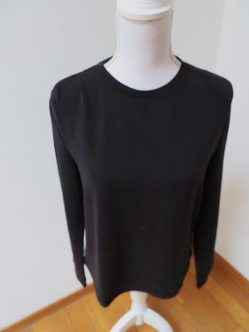 J46 UNIQUE by ONLY nieuw kort shirt zwart maat S 36	 beschikbaar voor biedingen