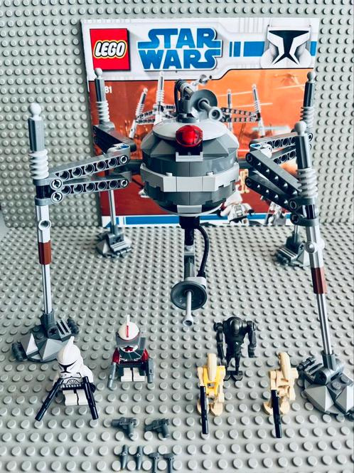 LEGO Star Wars 7681 Separatist Spider Droid, Kinderen en Baby's, Speelgoed | Duplo en Lego, Gebruikt, Lego, Complete set, Ophalen of Verzenden