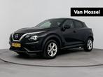 Nissan Juke 1.0 DIG-T N-Connecta 117PK | Automaat | Trekhaak, Auto's, Nissan, Stof, Euro 6, Zwart, 1176 kg