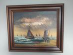 Schilderij Uitzicht op zee.. Kunstschilder= Kok., Ophalen of Verzenden