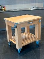 ARC LINEA Keukentrolley, beukenhout, HxBxD=90,5 x 91 x 71 cm, Huis en Inrichting, Keuken | Keukenelementen, Ophalen, Gebruikt