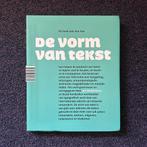 Boek - De vorm van tekst, Ophalen of Verzenden, Zo goed als nieuw, Overige onderwerpen, Jan Middendorp