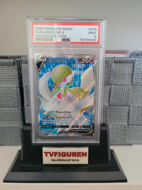 Gardevoir V Champions Path  pokemon psa kaart grade 9, Hobby en Vrije tijd, Verzamelkaartspellen | Pokémon, Zo goed als nieuw