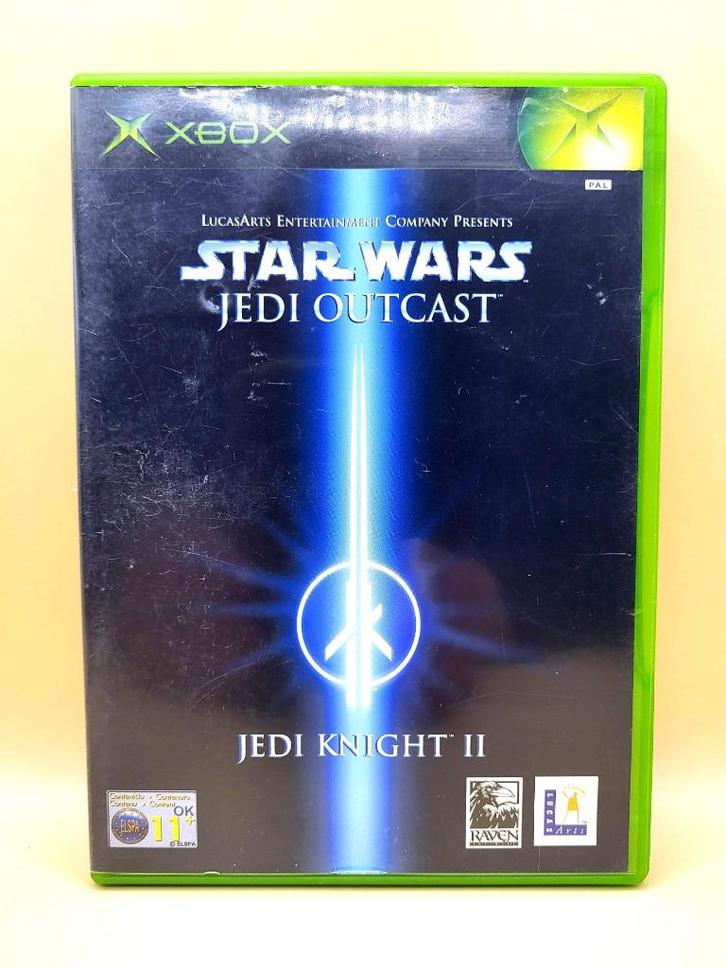 Star Wars: Jedi Outcast - Xbox Original, Spelcomputers en Games, Games | Xbox Original, Zo goed als nieuw, Avontuur en Actie, 1 speler