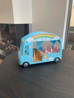 Sylvanian families sunshine nursery bus blauw, Kinderen en Baby's, Speelgoed | Poppen, Overige typen, Zo goed als nieuw, Ophalen
