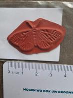 RUBBER STEMPEL VLINDER STEMPELWINKEL NATUUR JOURNALING, Hobby en Vrije tijd, Stempelen, Ophalen of Verzenden, Nieuw, Unmounted stempel