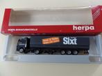 Mercedes trekker / oplegger Sixt (Herpa), Nieuw, Bus of Vrachtwagen, Herpa, Verzenden