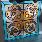 Prachtig glas in lood raam, Ophalen of Verzenden