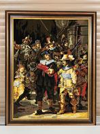 Borduur schilderij Nachtwacht, Ophalen of Verzenden, Zo goed als nieuw