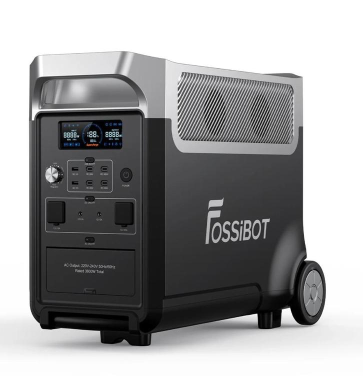 FOSSiBOT F3600 draagbare powerstation, AANBIEDING !, Caravans en Kamperen, Tenten, Zo goed als nieuw, Ophalen of Verzenden
