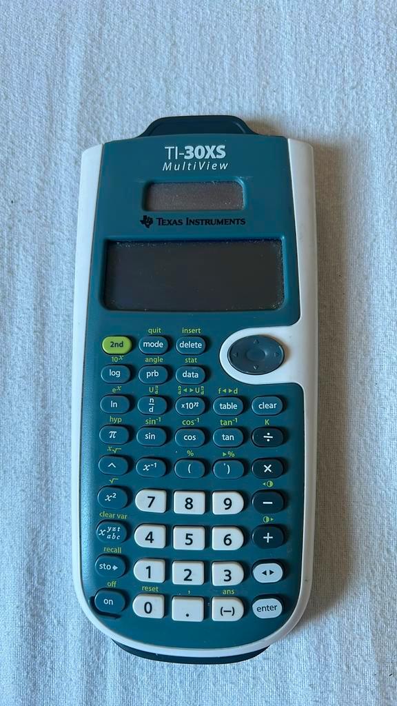 rekenmachine TI-30XS, Diversen, Rekenmachines, Zo goed als nieuw, Ophalen of Verzenden