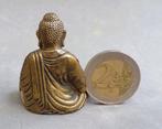 MINIATUUR Bronzen Figuur Buddha Boeddha Beeldje Beeld, Antiek en Kunst, Antiek | Koper en Brons, Ophalen of Verzenden, Brons