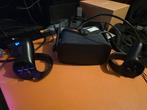 Oculus Rift VR Headset met Controllers en sensors, Spelcomputers en Games, Virtual Reality, Ophalen of Verzenden, Gebruikt, VR-bril