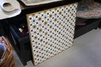 5 hippe gekleurde tafelbladen horeca terras 70x70 FEZ, Ophalen, Gebruikt