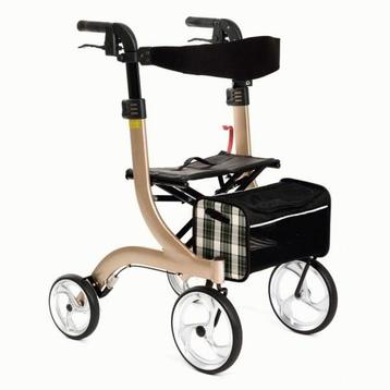 Moet weg! Rollator Nitro Drive M Champagne (zonder mandje!) beschikbaar voor biedingen