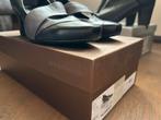 Leder pumps Audley zwart met zilver/grijs 38,5, Ophalen, Zo goed als nieuw, Zwart