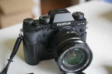Fujifilm X-T2 camera met 18-55mm lens beschikbaar voor biedingen