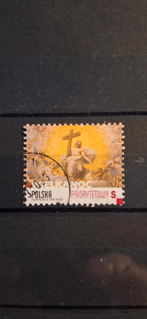 Poolse postzegel - Pasen, Postzegels en Munten, Postzegels | Europa | Overig, Gestempeld, Overige landen, Ophalen of Verzenden