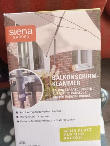 Klem voor parasol balkon reling? beschikbaar voor biedingen