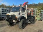 2002 Mercedes-benz Unimog U2150L met Palfinger PK 9501 kraan, Auto's, 15 km/l, Overige brandstoffen, Mercedes-Benz, Bedrijf
