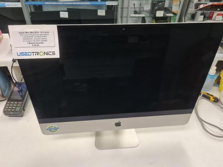 Apple iMac Mid 2010 - 21.5 Inch, Computers en Software, Apple Desktops, Gebruikt, iMac, SSD, 3 tot 4 Ghz, 4 GB, Ophalen of Verzenden