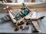 Lego Airport + 2 vliegtuigen en brandweer, Ophalen, Gebruikt, 1:72 tot 1:144, Overige merken