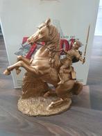 Zelda Golden Statue Zelda Twilight princess Link on Epona, Verzamelen, Beelden en Beeldjes, Ophalen of Verzenden, Gebruikt