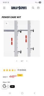 Gorilla Sports Power Cage grijs, Ophalen, Benen, Krachtstation, Zo goed als nieuw