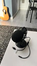 Podcast microphone, Ophalen of Verzenden, Zo goed als nieuw, Studiomicrofoon