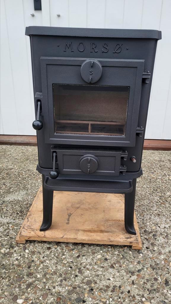 Morso 1410 Houtkachel in zeer nette staat Houtkachel, Huis en Inrichting, Kachels, Zo goed als nieuw, Houtkachel, Hout, Ophalen