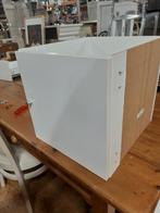 4 witte Ikea Expedit vakkenkast inzet met deurtjes, Ophalen of Verzenden, Zo goed als nieuw, 25 tot 50 cm, Minder dan 100 cm