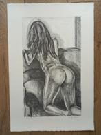 Marijan kolesar  naakte vrouw, Antiek en Kunst, Kunst | Litho's en Zeefdrukken, Ophalen of Verzenden