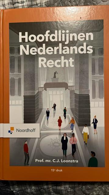 C.J. Loonstra - Hoofdlijnen Nederlands recht beschikbaar voor biedingen
