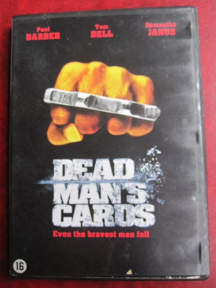 Dead man's cards, Cd's en Dvd's, Dvd's | Thrillers en Misdaad, Zo goed als nieuw, Actiethriller, Vanaf 16 jaar, Ophalen of Verzenden