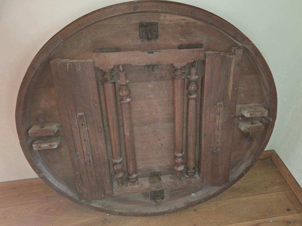 Uitschuifbare coulissen tafel, Ophalen of Verzenden