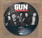 Picture Disc ‎Gun - Inside Out AMP 531 12" Vinyl LP HardRock, Ophalen of Verzenden