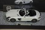1:18 MERCEDES SLS ROADSTER BRABUS white Minichamps luxe WRH, Hobby en Vrije tijd, Modelauto's | 1:18, Verzenden, Zo goed als nieuw