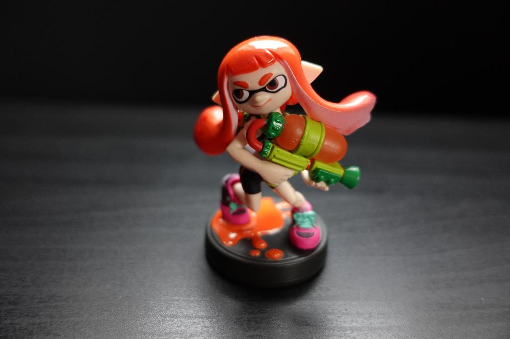 Splatoon Inkling Girl Amiibo (Oranje), Ophalen of Verzenden, Gebruikt