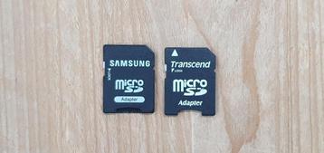 Geheugenkaart - Adapter MicroSD -> SD kaart [ prijs p.s. ] beschikbaar voor biedingen