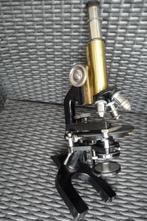 microscoop antiek G.REICHERT WIEN koper en gietijzer, Ophalen of Verzenden