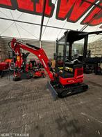 Minigraafmachine minigraver Kingway ROMA10 3x graafbak 3j ga, Zakelijke goederen, Machines en Bouw | Kranen en Graafmachines, KINGWAY