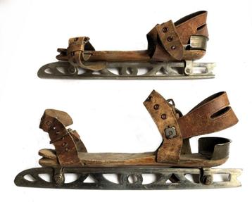 antiek schaatsen Duplex H.J. Gorter, 1905 beschikbaar voor biedingen